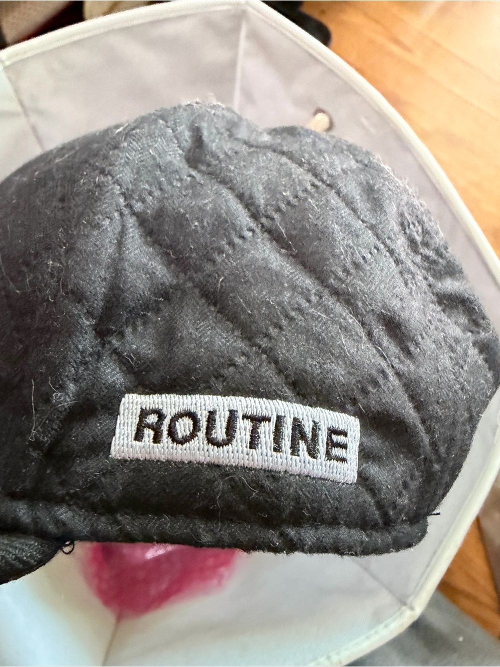 K-Logo Black Snapback Cap by Routine - Picture 2 of 3